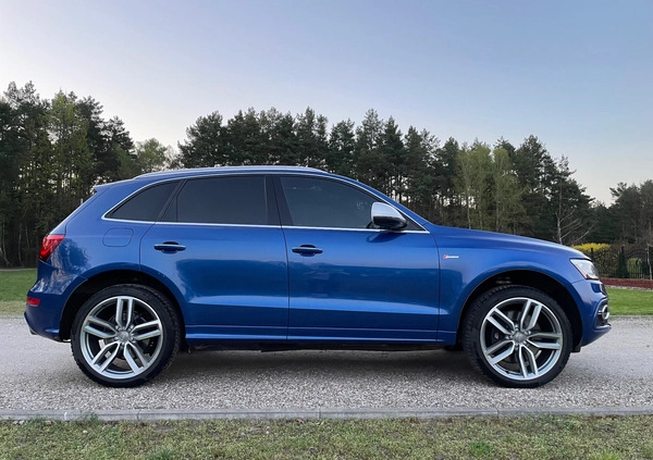 Audi SQ5 cena 125900 przebieg: 85435, rok produkcji 2015 z Terespol małe 742